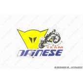 Наклейка   логотип   DAINESE   (14х10см)   (#0241)