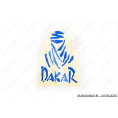 Наклейка   логотип   DAKAR   (9x11см, синяя)   (#HCT20011)