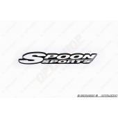 Наклейка   логотип   SPOON SPORTS   (13x2см, алюминий)   (#1643)