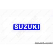 Наклейка   логотип   SZK   (7x1см, 20шт, синяя)   (#1862)