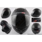 Шлем трансформер   (size:XL, черный матовый, + солнцезащитные очки)   LS-2